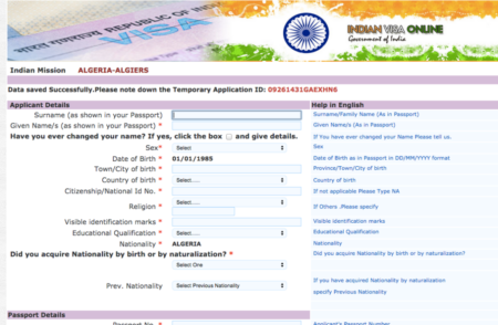 India Visa Application Process for UK and Other Nationalities